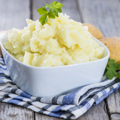 Small portion of Mashed Potatoes